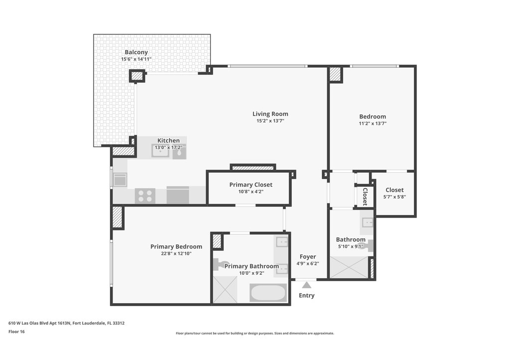 Photo 17 — 610 W Las Olas Blvd Unit 1613N, Fort Lauderdale, FL 33312