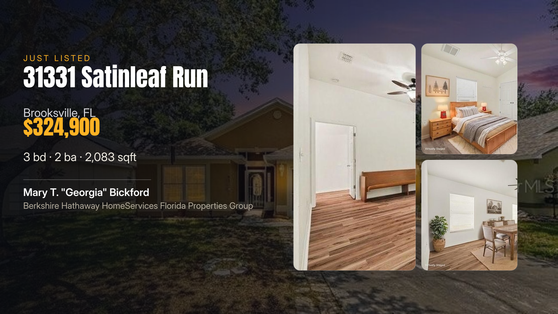 31331 Satinleaf Run, Brooksville, FL 34602